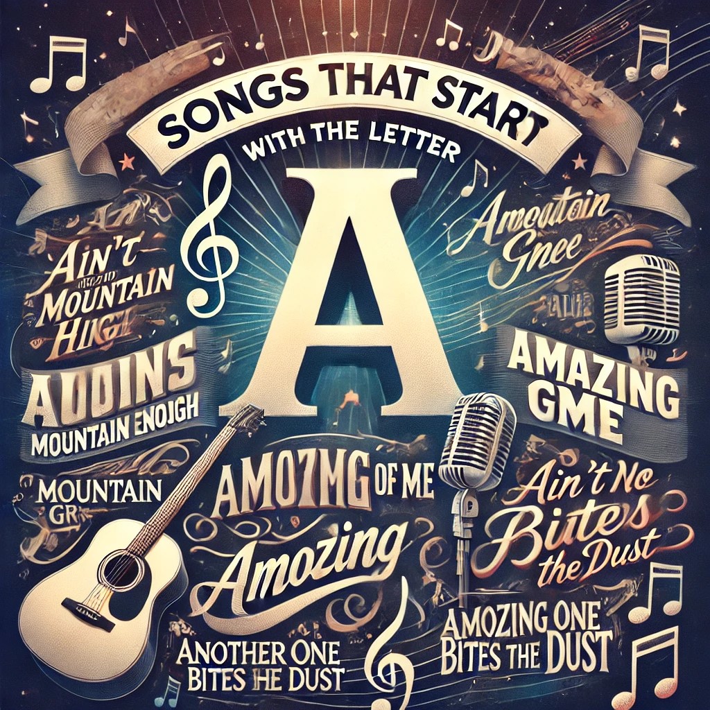 Songs That Start With The Letter A